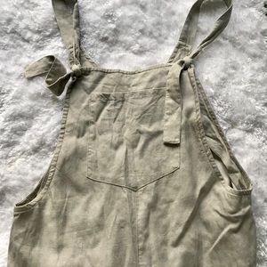 Zara Linen Overralls